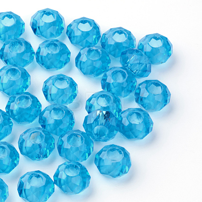 Glass European Beads X-GDA007-70-1