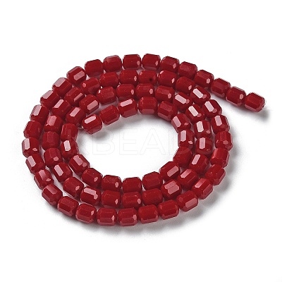 Opaque Glass Beads Strands LS-GLAA-G112-03M-1