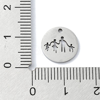 Non-Tarnish 304 Stainless Steel Charms STAS-C097-35P-1