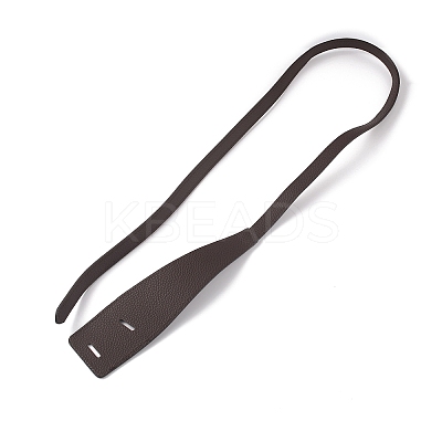 PU Imitation Leather Chain Belts AJEW-WH0258-605C-1