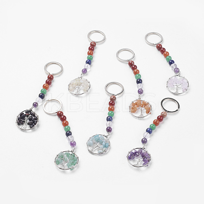 Gemstone Chakra Keychain KEYC-P037-A-1