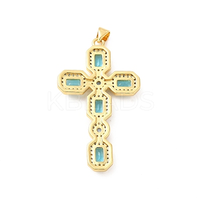 Rack Plating Brass Pendants LS-KK-D087-17G-01-1