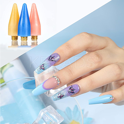 Iron Nail Art Nail Art Rhinestones Pickers Pen Heads FIND-FH0006-01-1