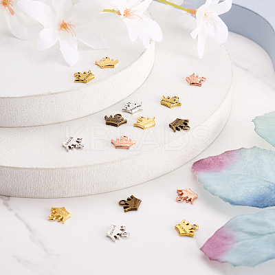 20Pcs 5 Colors Zinc Alloy Charms FIND-CW0001-16-1