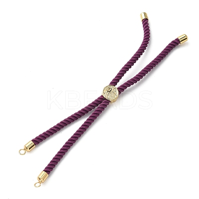 Cotton Cord Bracelet Making KK-F758-03Q-G-1