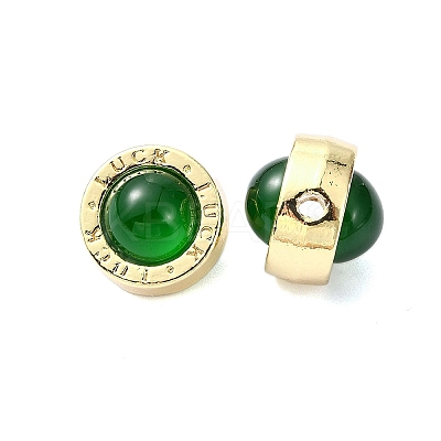 Rack Plating Alloy Resin Beads RESI-Z027-01G-03-1