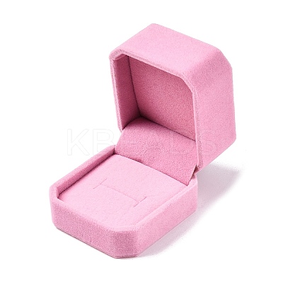 Square Velvet Ring Boxes VBOX-WH0002-01E-1
