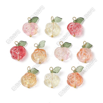 Glass & Acrylic Pendants PALLOY-AL0046-1