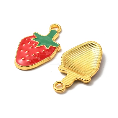 Alloy Enamel Pendants PALLOY-F317-06A-G-1