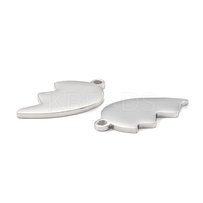 Non-Tarnish 304 Stainless Steel Split Pendants STAS-G251-07A-P-1