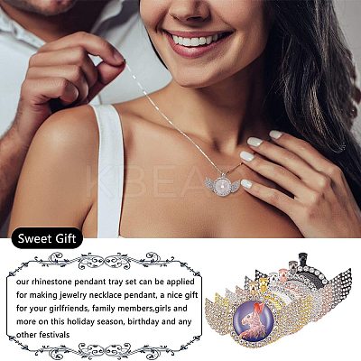 DIY Pendant Making Kits DIY-NB0003-98-1
