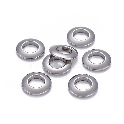 Non-Tarnish 304 Stainless Steel Linking Rings STAS-L218-13B-P-1