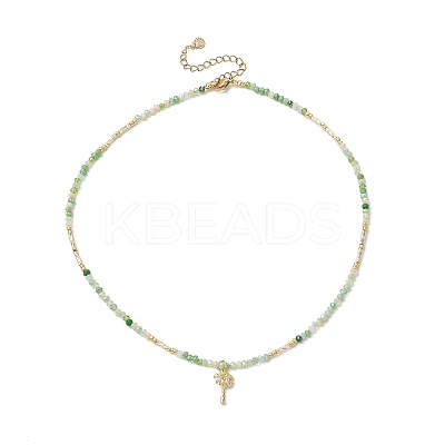 Summer Beach 304 Stainless Steel Pendant Necklaces for Women NJEW-JN05241-02-1