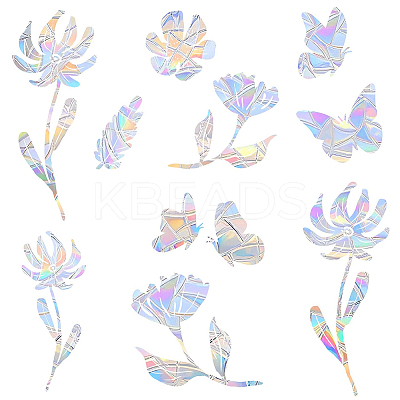 PVC Waterproof Shopwindow Decorative Sticker DIY-WH20007-17K-1