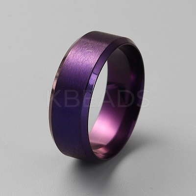 304 Stainless Steel Plain Band Rings RJEW-WH0003-43E-1