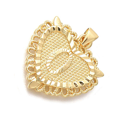Rack Plating Brass Pendants KK-I722-09G-O-1