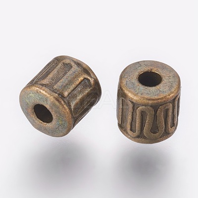 Tibetan Style Alloy Beads MLF0030Y-1