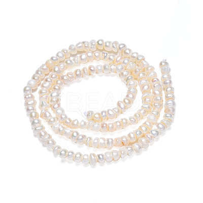 Natural Cultured Freshwater Pearl Beads Strand PEAR-N015-03B-1