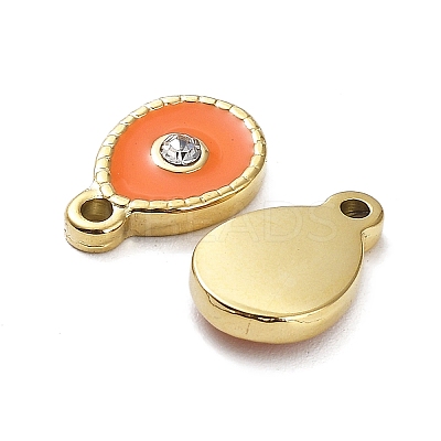 Ion Plating(IP) 304 Stainless Steel Charms STAS-Q254-37G-1