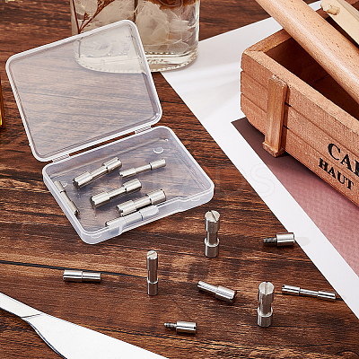 12 Set 4 Style Stainless Steel Rivet Screws FIND-CA0003-48-1