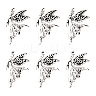 Tibetan Style Alloy Pendants TIBEP-12940-AS-LF-1