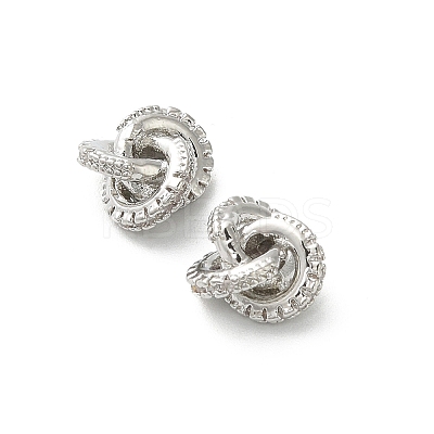 Brass Micro Pave Cubic Zirconia Charms KK-C107-02P-1