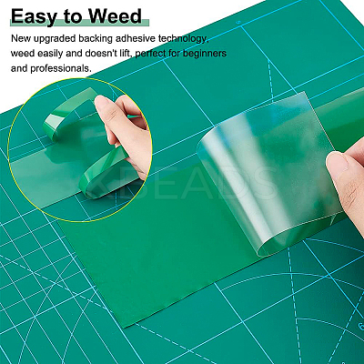 Blank Heat Transfer Vinyl Sheet Rolls DIY-WH0043-61A-1