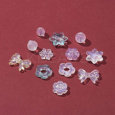 Transparent Acrylic Beads OACR-FS0001-12-1