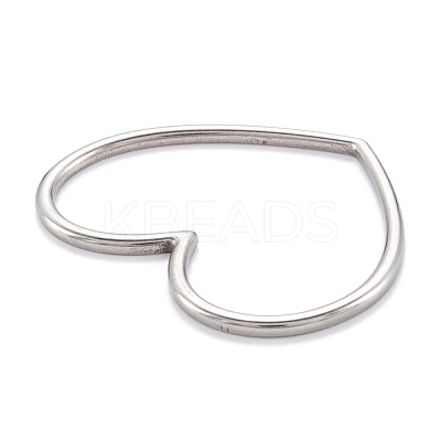 Non-Tarnish 304 Stainless Steel Linking Rings STAS-M291-07B-P-1