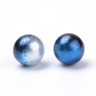 Rainbow Acrylic Imitation Pearl Beads LS-OACR-R065-10mm-A11-1