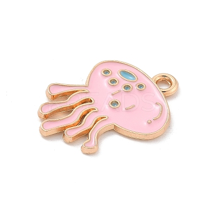 Alloy Enamel Pendants ENAM-A008-36KCG-02-1