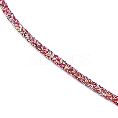 2.5MM Round Nylon Cotton Cord Necklace Making NJEW-C106-01G-05-1
