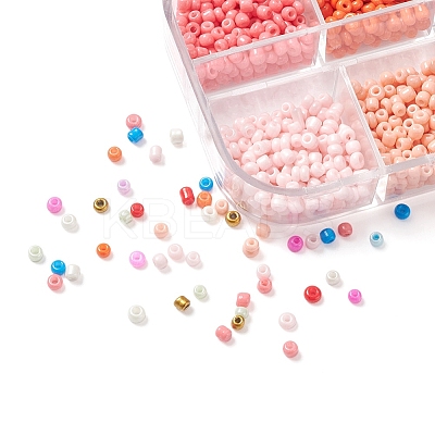 12 Style 12/0 Glass Seed Beads SEED-YW0001-49C-1