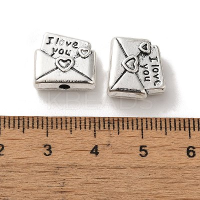 Tibetan Style Alloy Beads PALLOY-P302-09E-AS-1