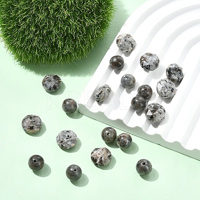 20Pcs 2 Styles Natural Fluorescent Syenite Rock(Glow under UV Light) Beads G-YW0002-81-1