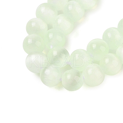 Natural Selenite Beads Strands G-C142-01A-11-1