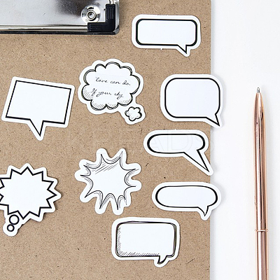 180Pcs Self Adhesive Paper Stickers DIY-SP0005-81-1