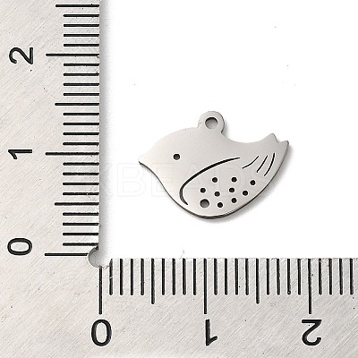 Non-Tarnish 201 Stainless Steel Pendants X-STAS-E206-04P-06-1