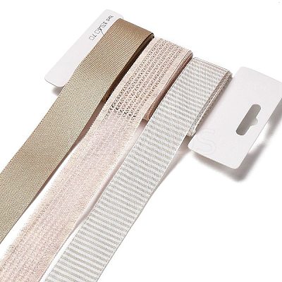 9 Yards 3 Styles Polyester Ribbon SRIB-A014-H07-1