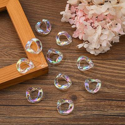 Transparent Acrylic Linkings Rings PACR-N010-035-1