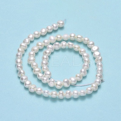 Natural Cultured Freshwater Pearl Beads Strands PEAR-A005-09-01-X-1