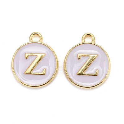 Golden Plated Alloy Charms X-ENAM-S118-01Z-1