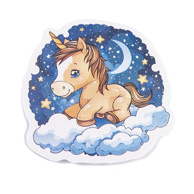 50Pcs PVC Adhesive Waterproof Stickers Self-Adhesive Stickers DIY-K078-04-1