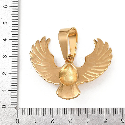 304 Stainless Steel Pendants STAS-Z171-08G-1