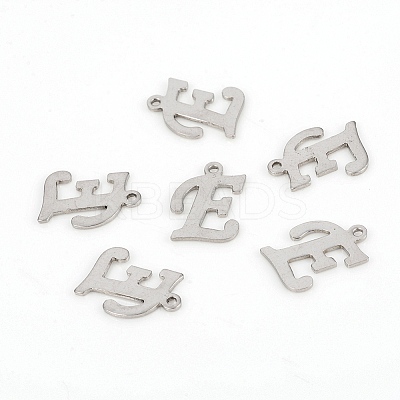 Non-Tarnish 201 Stainless Steel Pendants STAS-L244-04E-P-1