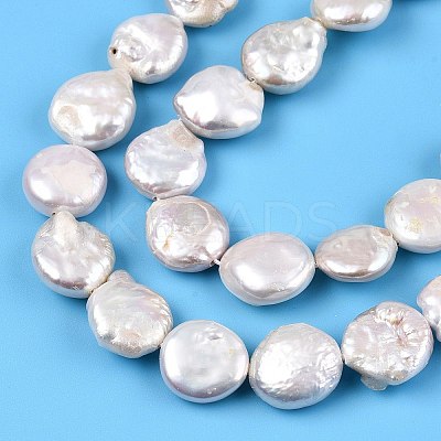 Natural Keshi Pearl Beads Strands PEAR-S018-02J-1