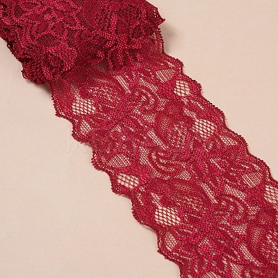 Elastic Lace Trim OCOR-WH0024-A30-1