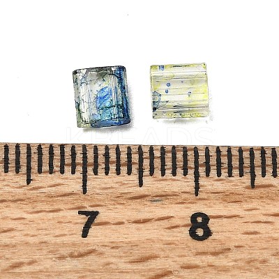 2-Hole Transparent Glass Seed Beads SEED-S023-30C-33-1