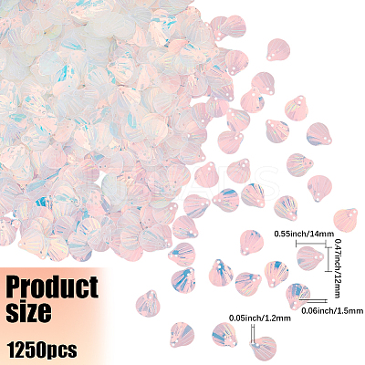 50G UV Plating Plastic Charms KY-CY0001-08B-1