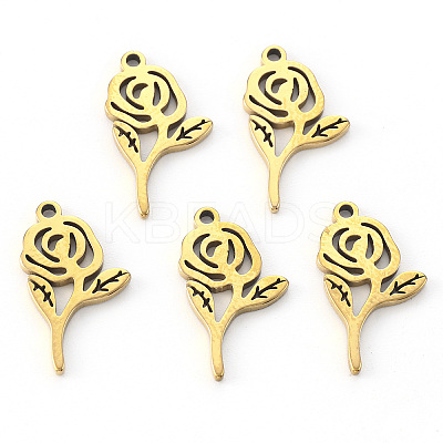 PVD Vacuum Plating 304 Stainless Steel Pendants X-STAS-N092-47G-1